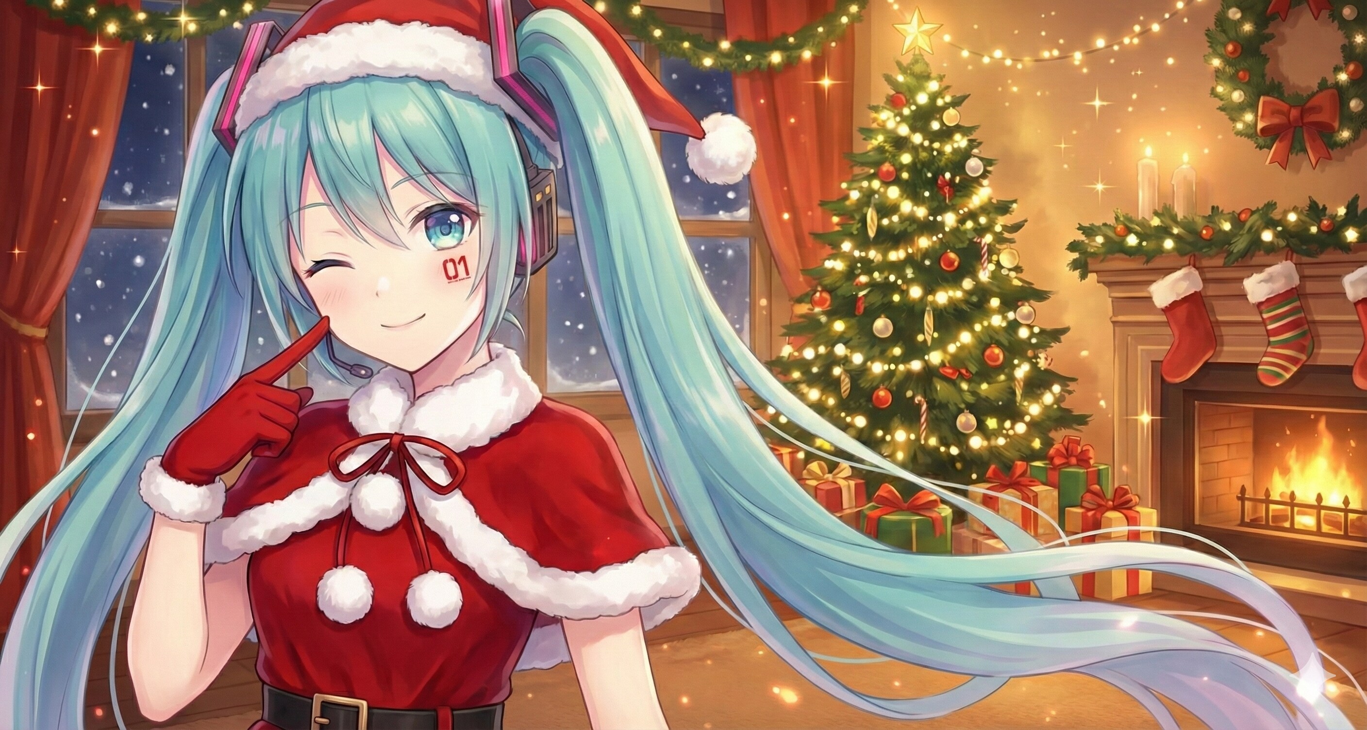 サンタ ミクさん🎅