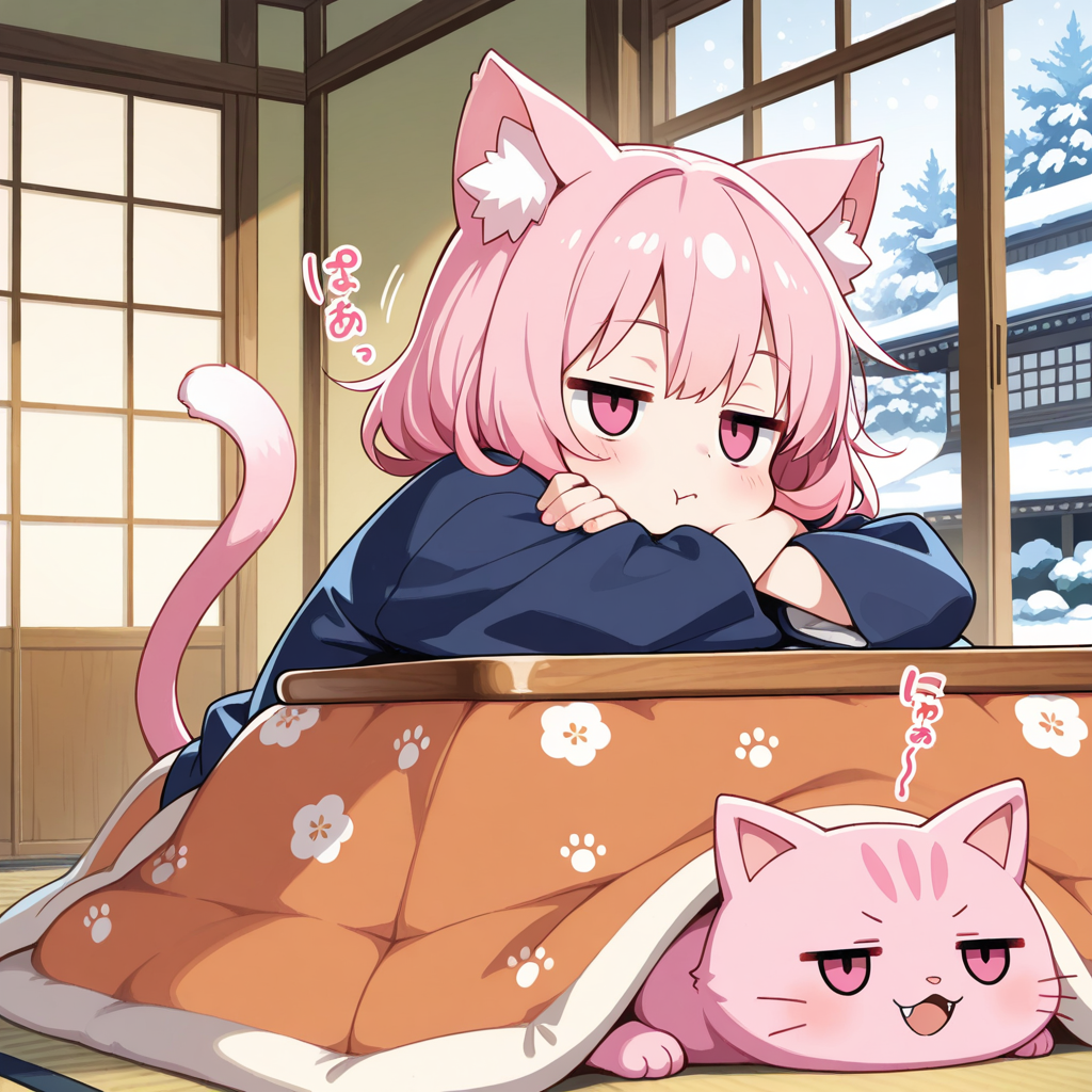 もう働きたくにゃーい！！