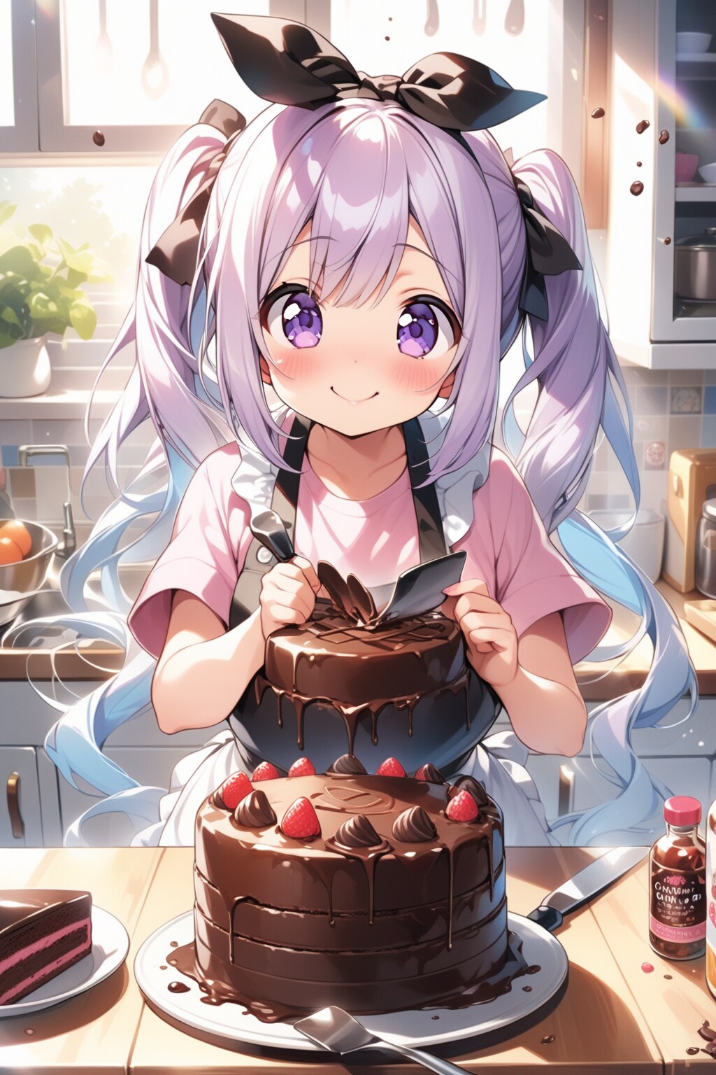 チョコレートケーキができました♪ | の人気AIイラスト・グラビア