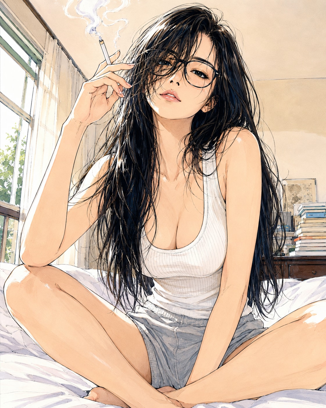 無防備🚬🍺🥛