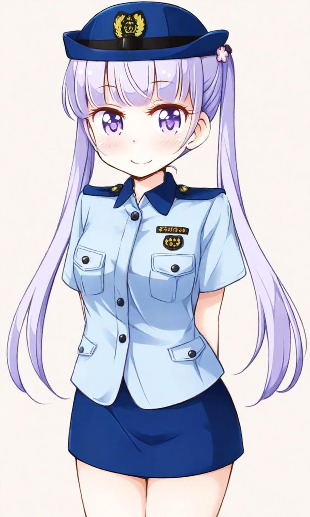 涼風青葉 婦警