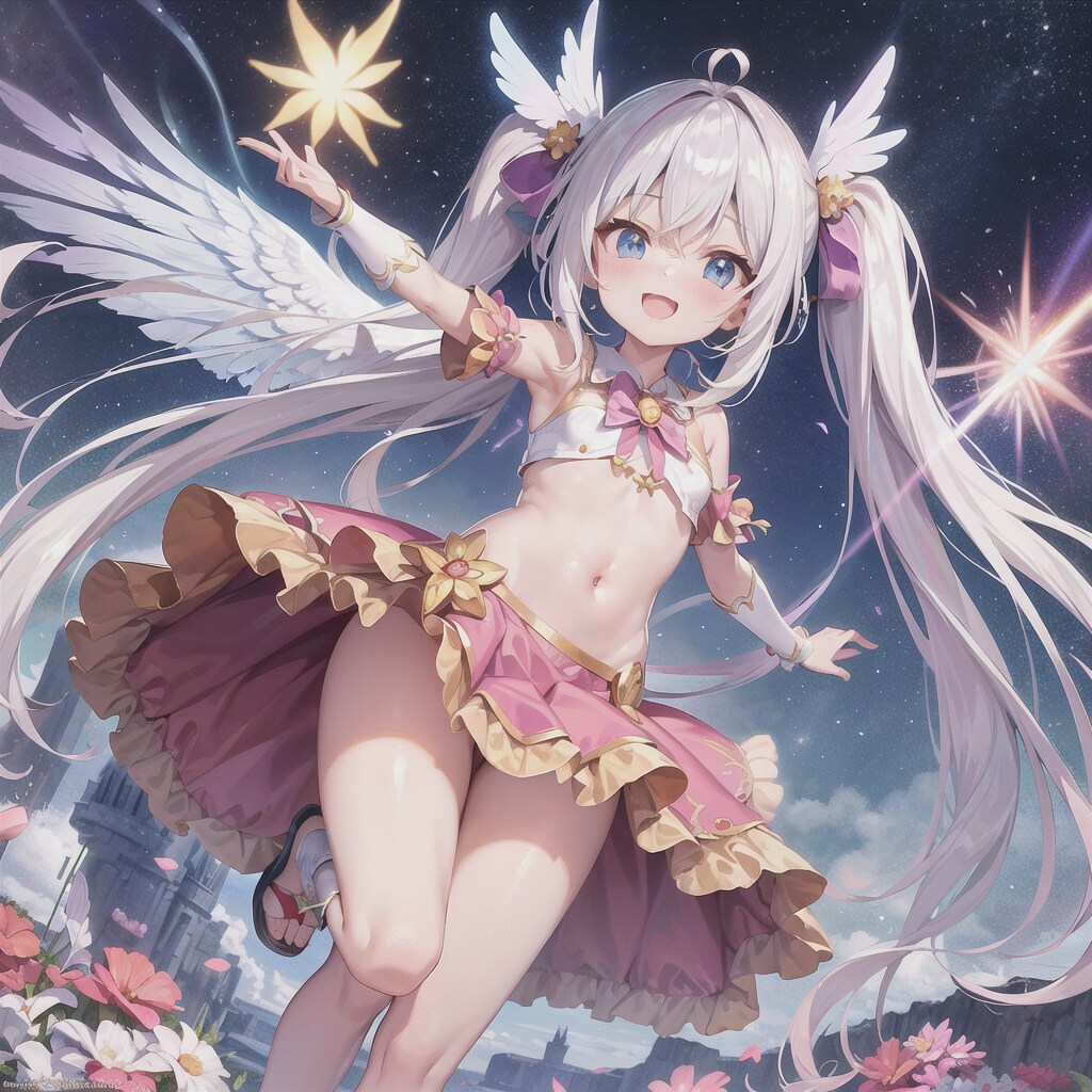 幻想世界の片翼の少女