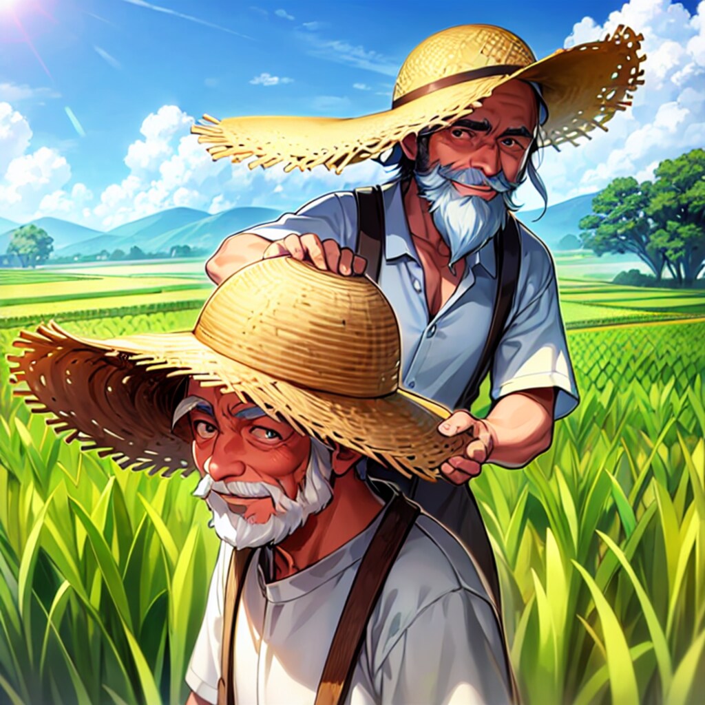 レスランドのじじい達、受賞に笑みを浮かべる