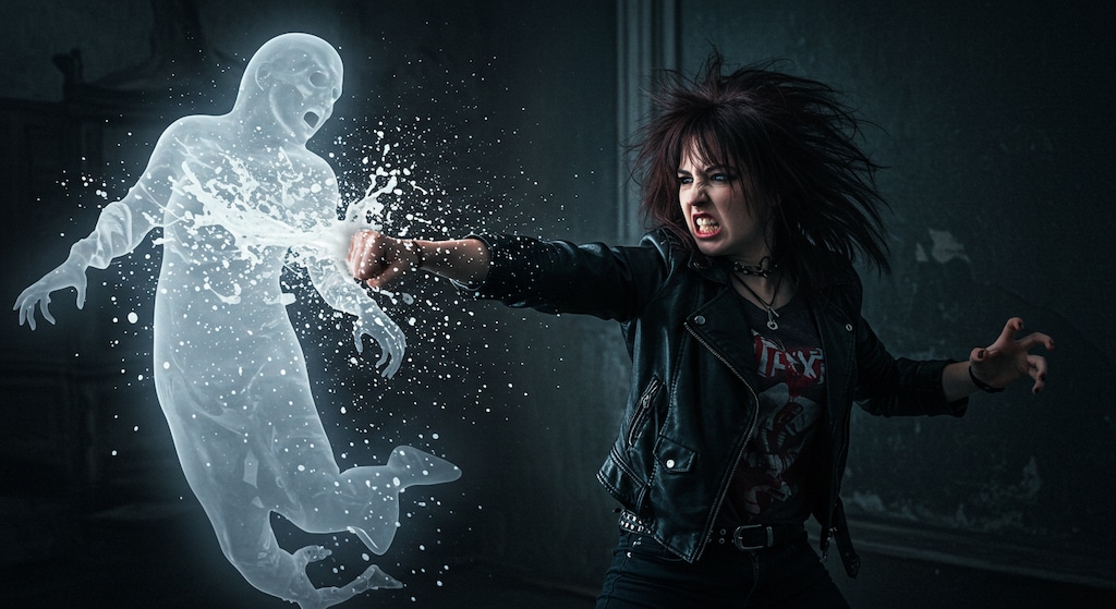 オバケ Vs バッドガール