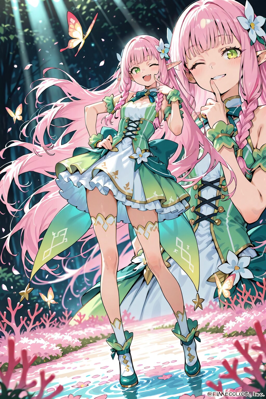 エルフの女の子