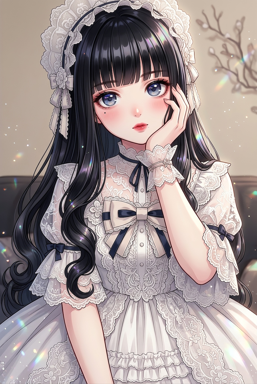 白薔薇幻夢少女