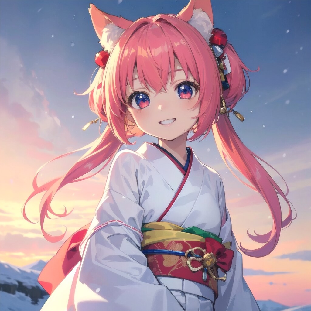 笑顔の新年