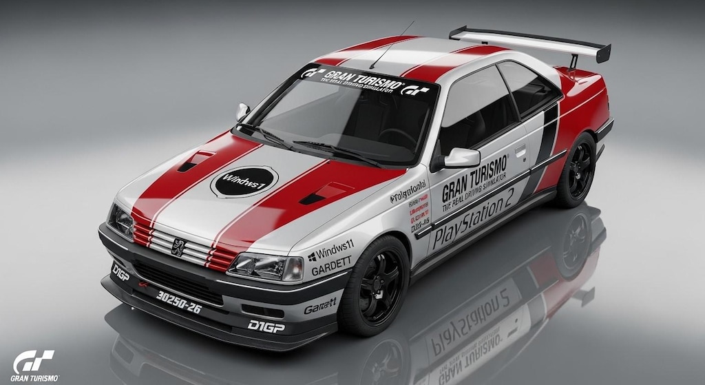 プジョー405クーペ　グランツーリスモプレゼントカー