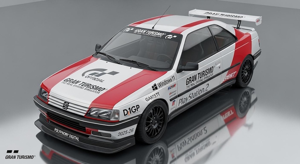 プジョー405クーペ　グランツーリスモプレゼントカー