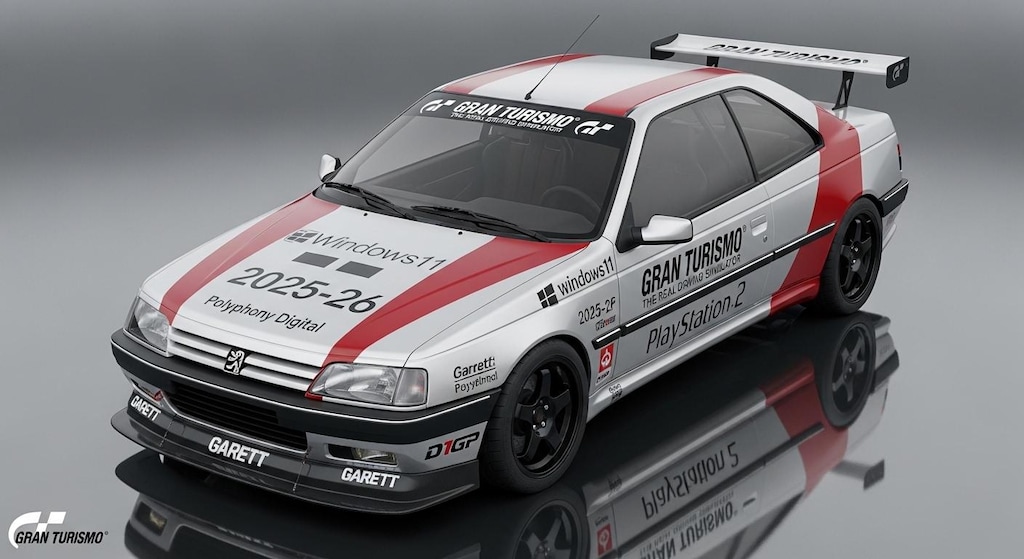 プジョー405クーペ　グランツーリスモプレゼントカー