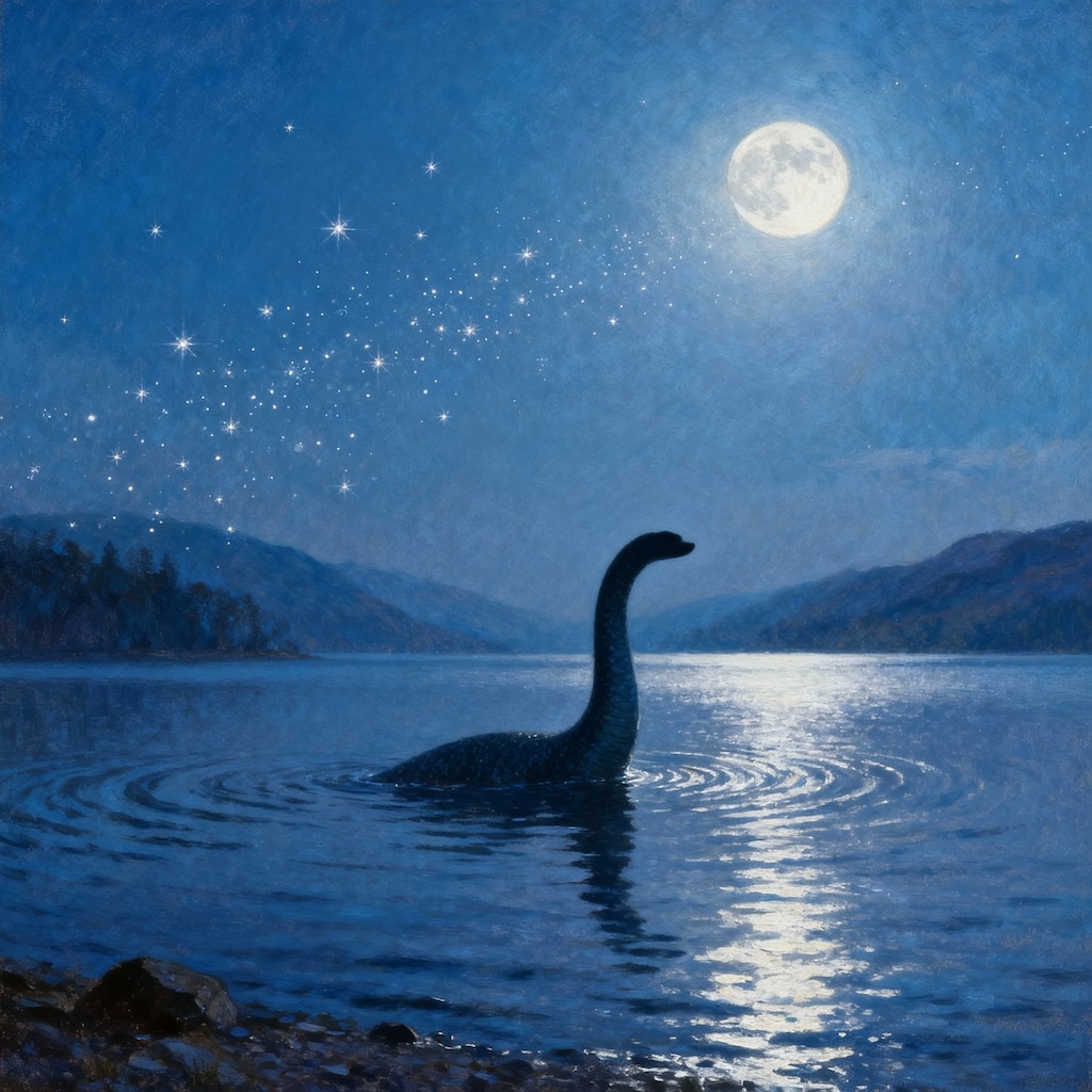 月夜のネッシー
