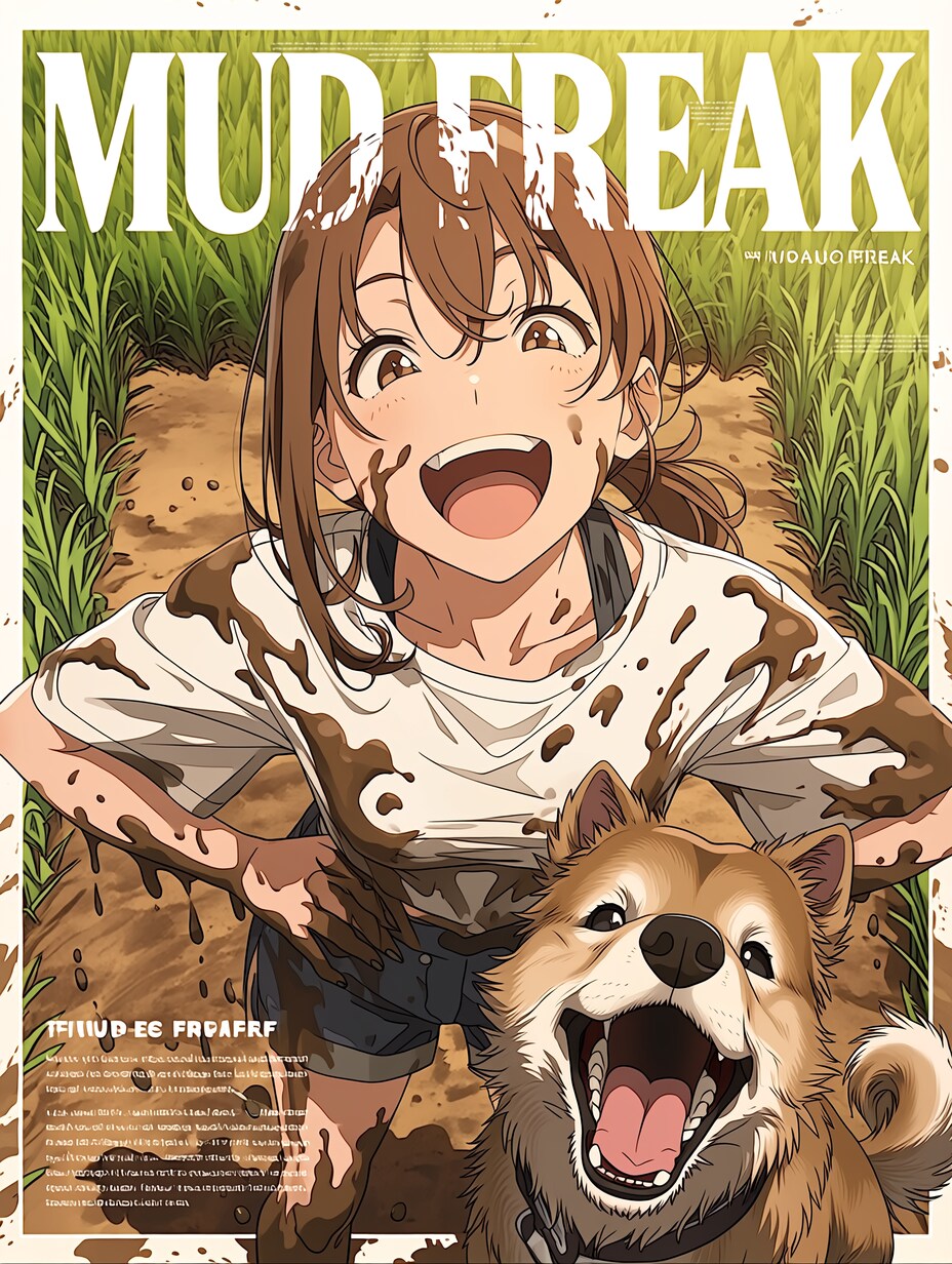 泥んこ大好き！