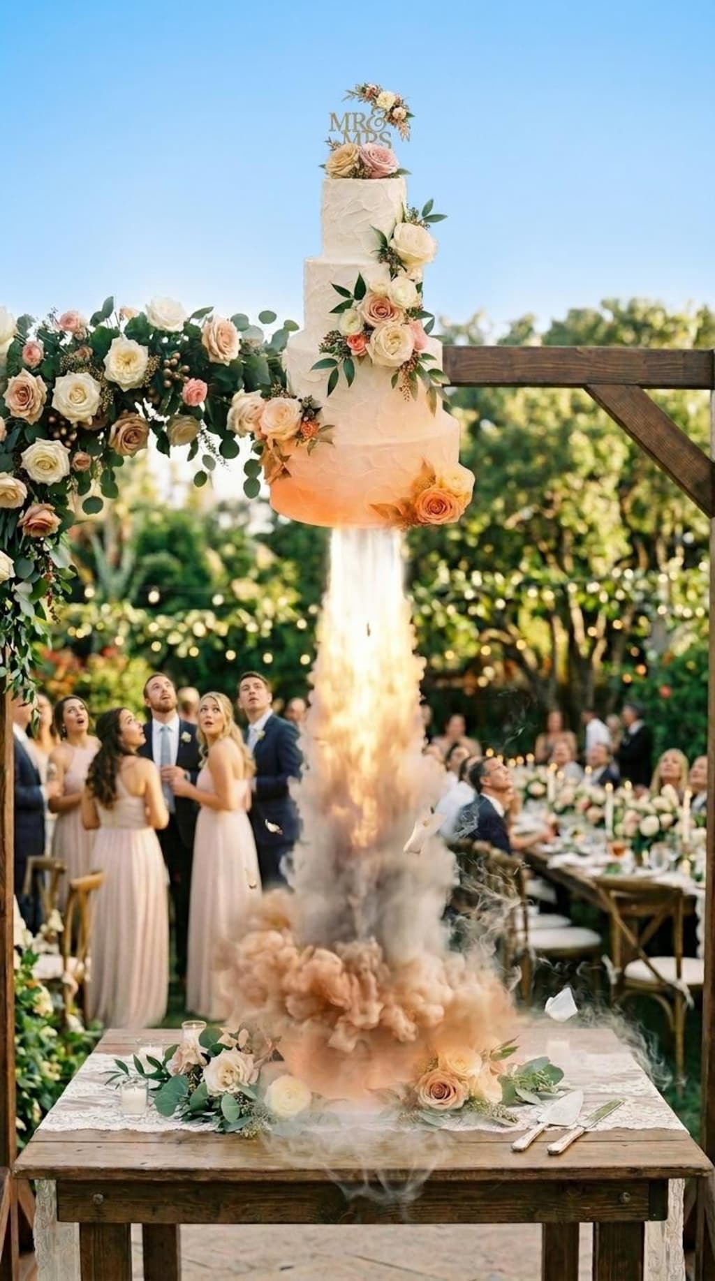 結婚パーティー
