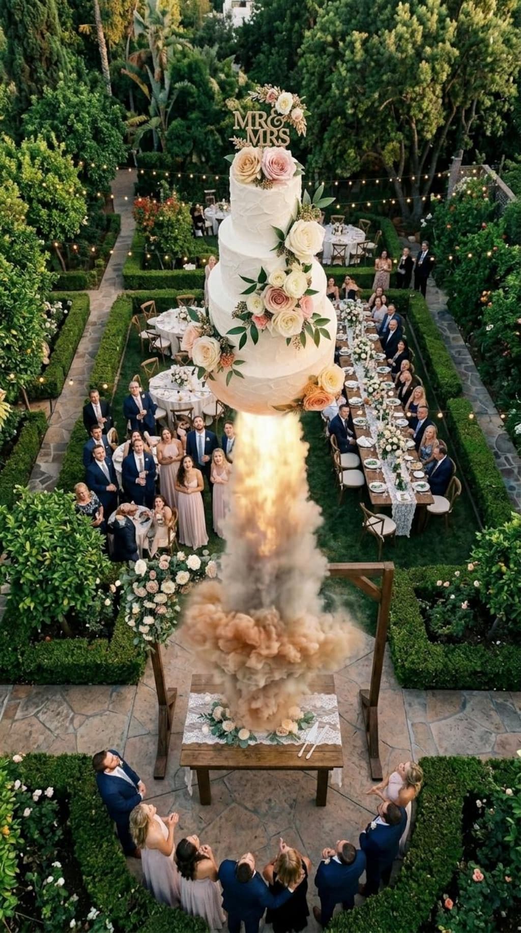 結婚パーティー
