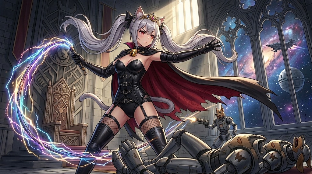 銀ツイにゃん。悪の