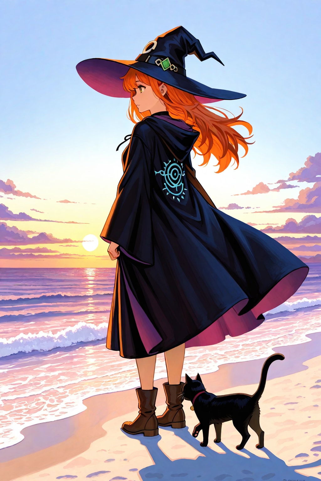 夏の夕暮れ
