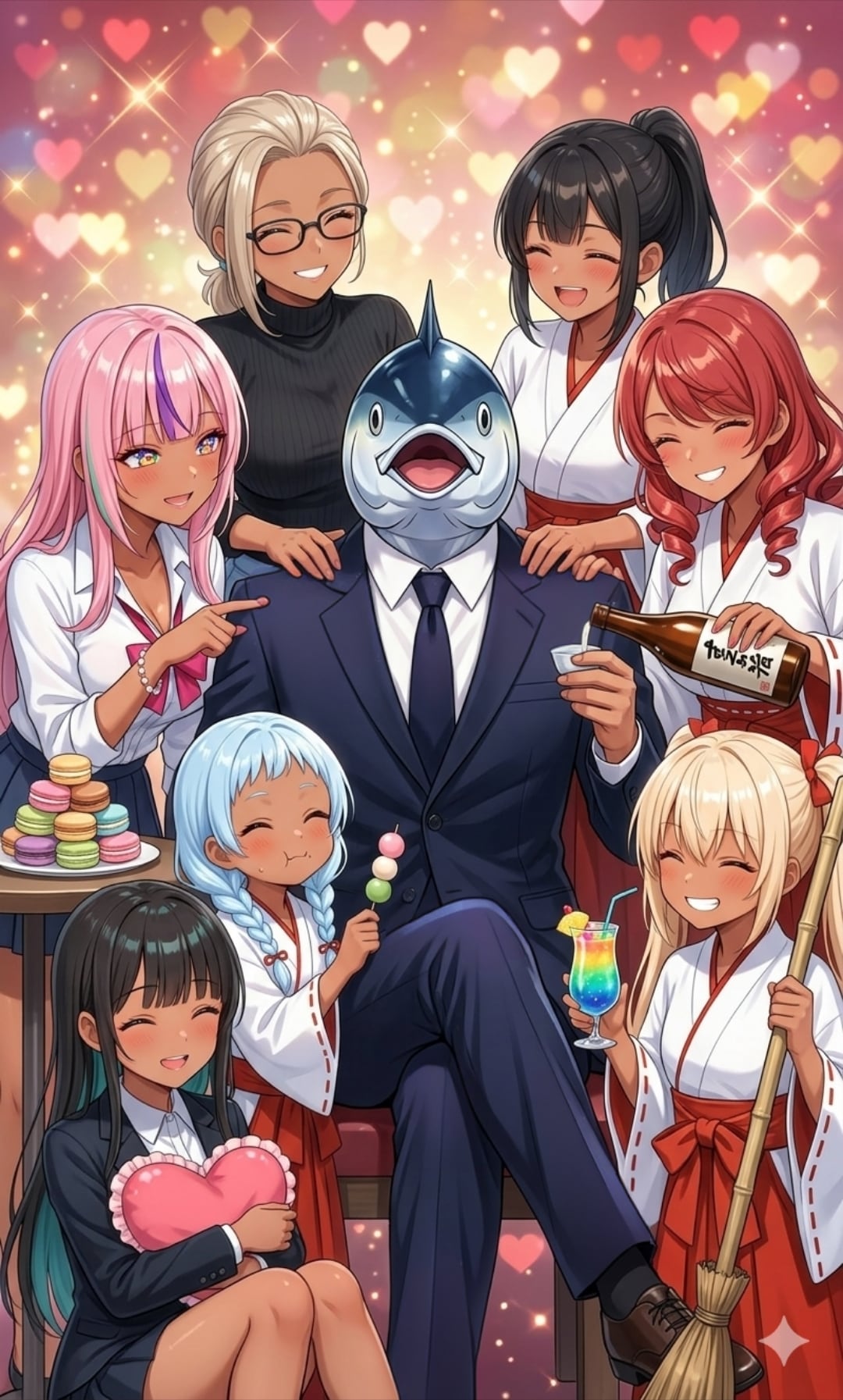 【アグロさんへ】日頃アグロさんを好き勝手に投稿させて頂いている御礼に🙇😊 | の人気AIイラスト・グラビア