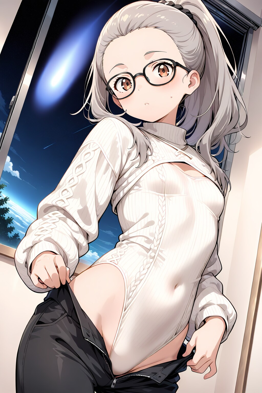 脱ぎかけ