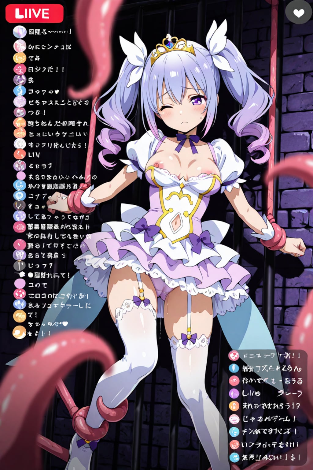 実験風景 LIVE配信 (触手x魔法少女編)  / Experimental Broadcast: Arcane Entity vs. Magical Girl (25/11/16)