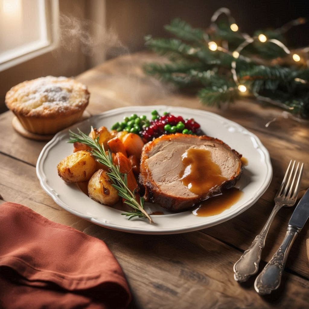 クリスマスプレート