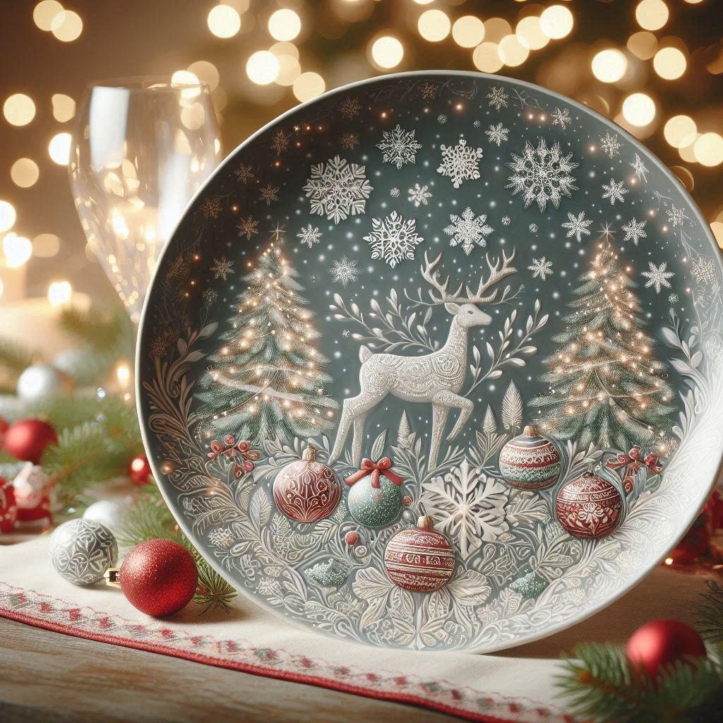 クリスマスプレート