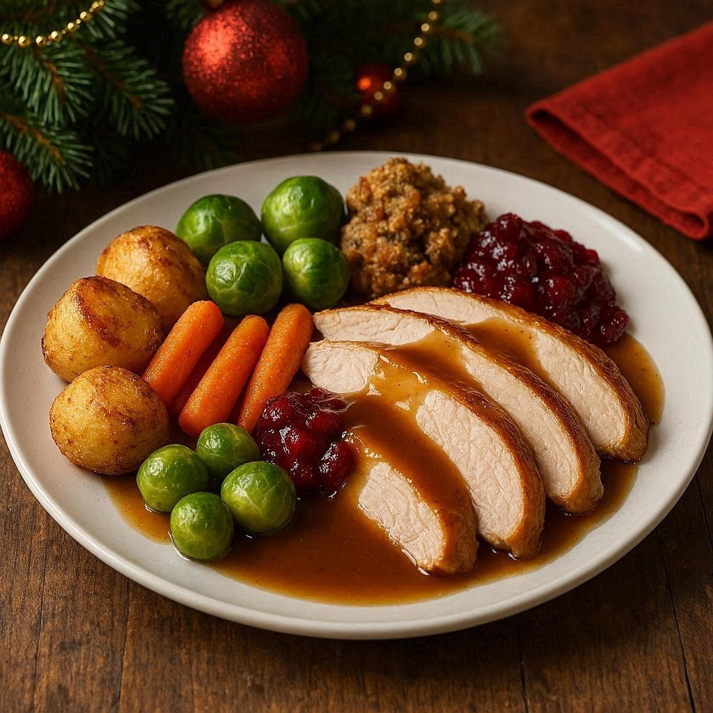 クリスマスプレート