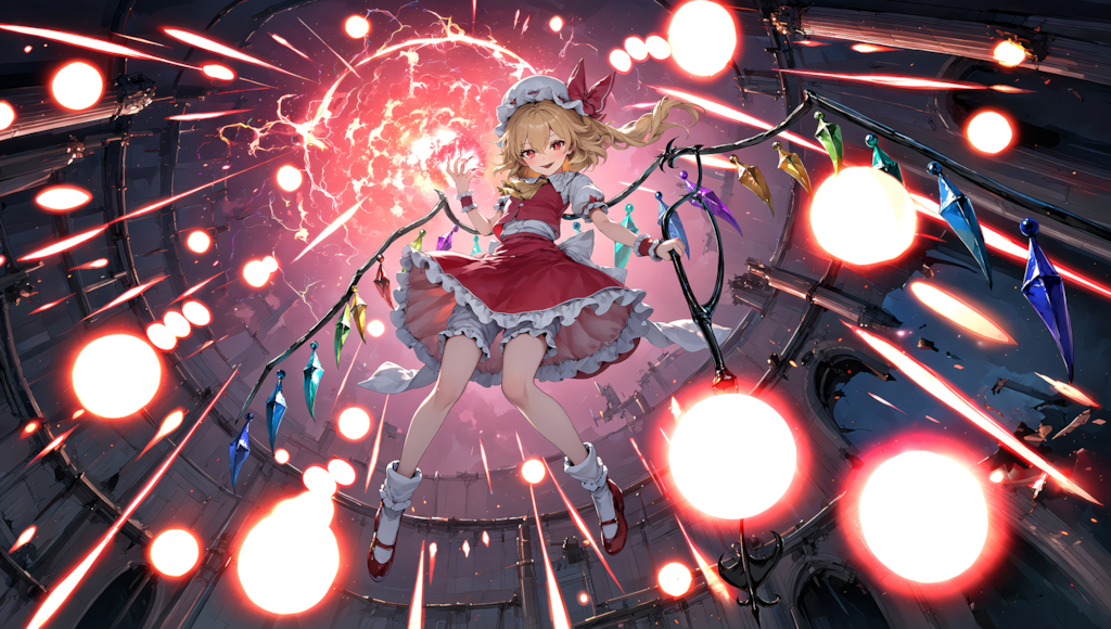 V5　東方　フラン　弾幕