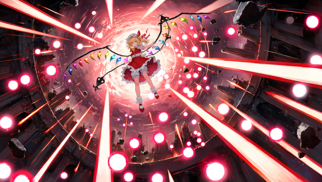 V5　東方　フラン　弾幕