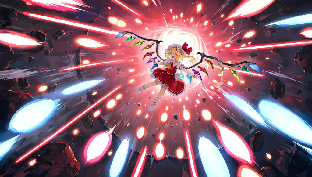 V5　東方　フラン　弾幕