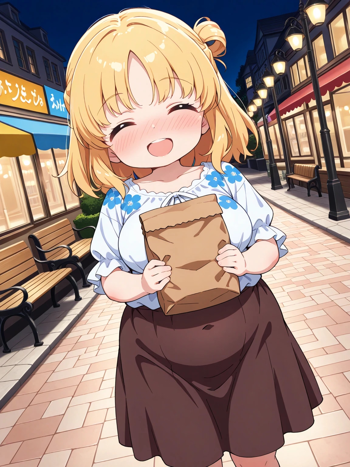 買い物帰り6