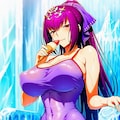 アイスソード＆アイス食べるサンドレスコスプレ女神人妻 7枚目