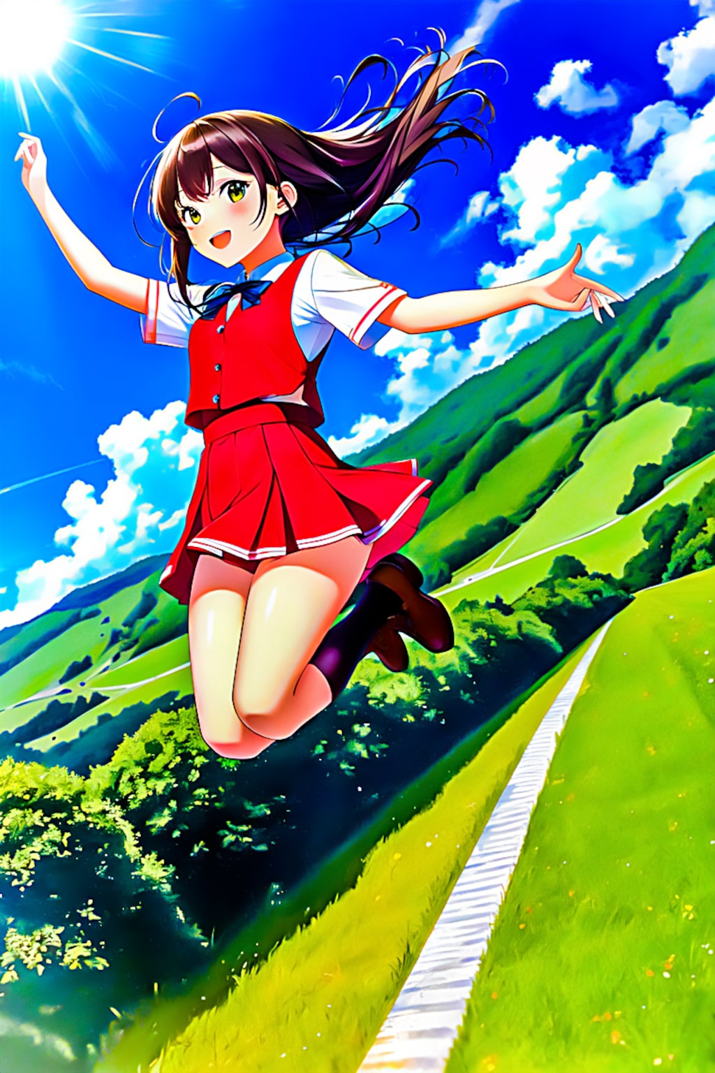 「どこまでだって、行けるよっ」