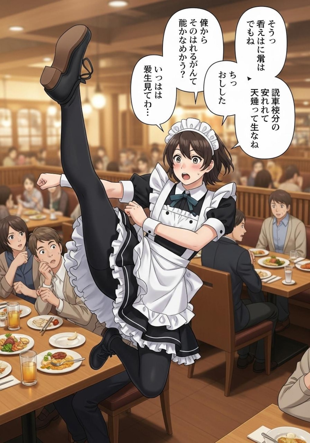 今日はメイドさんに喋らせてみた2