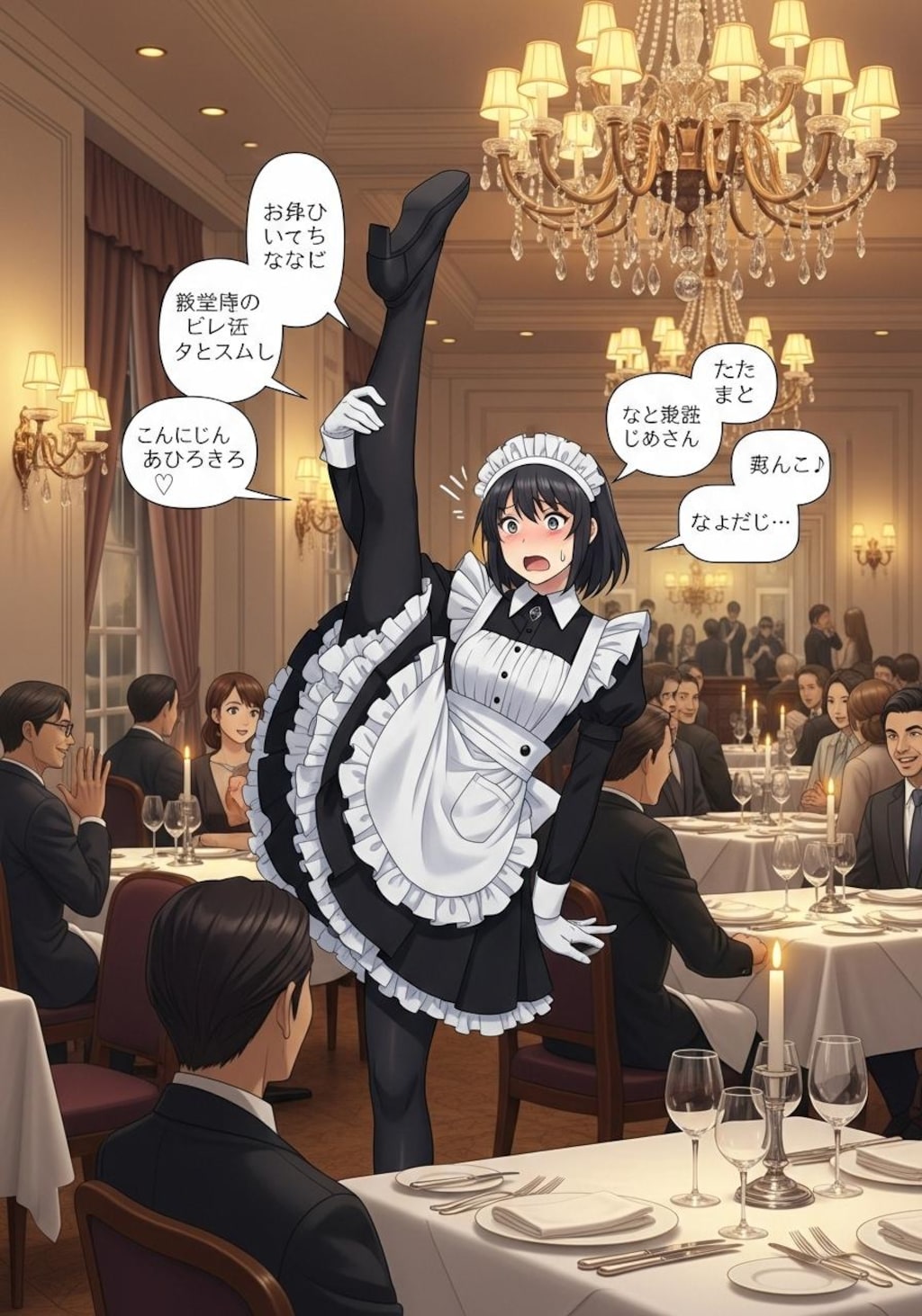 今日はメイドさんに喋らせてみた2