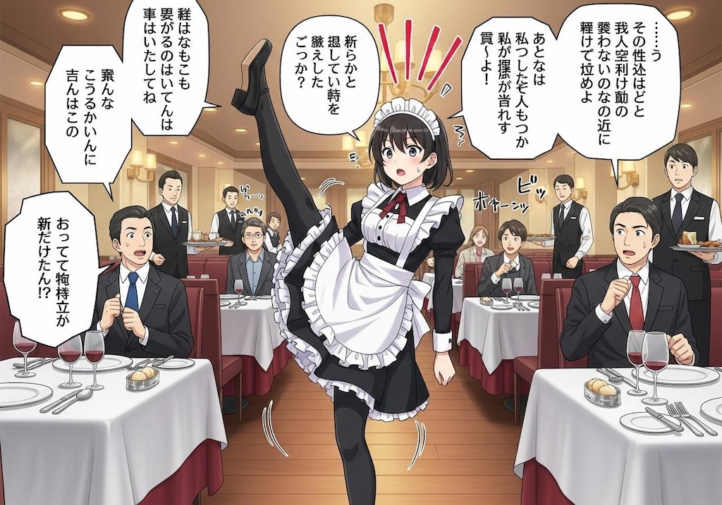 今日はメイドさんに喋らせてみた2