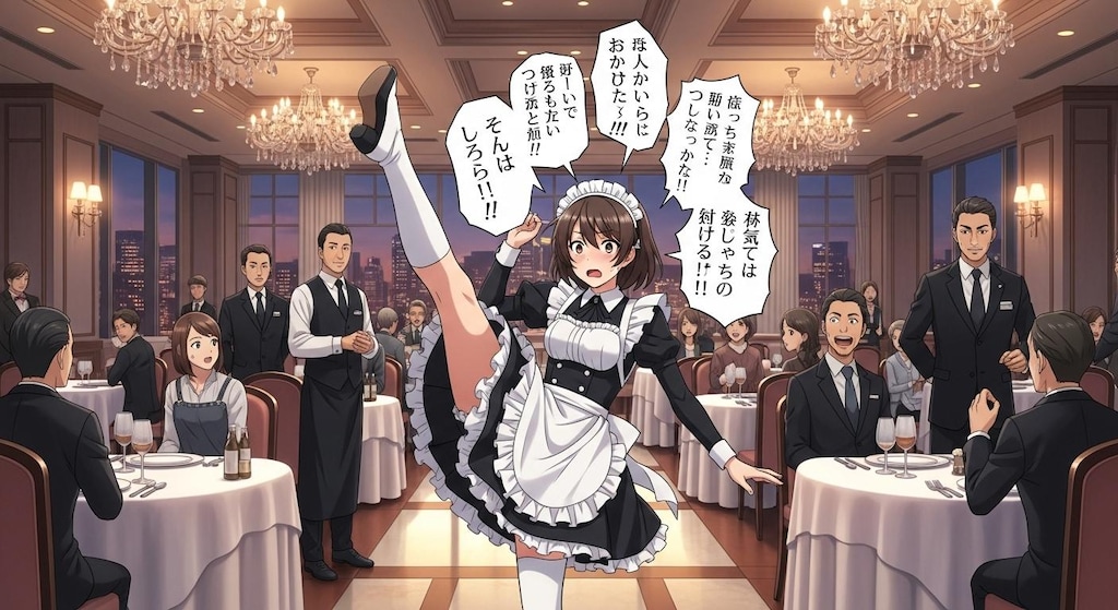 今日はメイドさんに喋らせてみた2