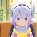 小林さんちのメイドラゴン　カンナ　🐲　カンナとピカチュー！♥️ 2枚目