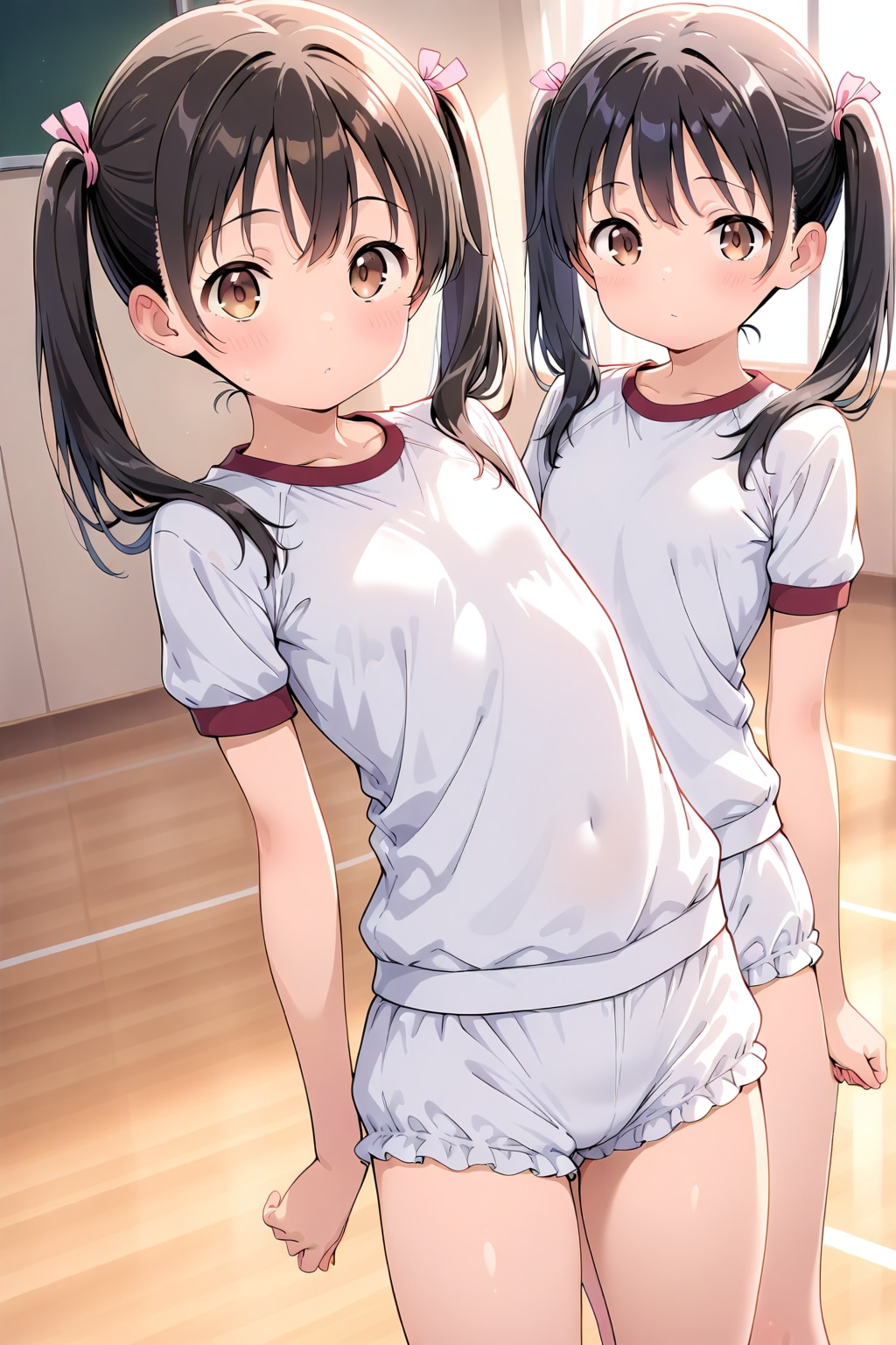 体操服美少女たち