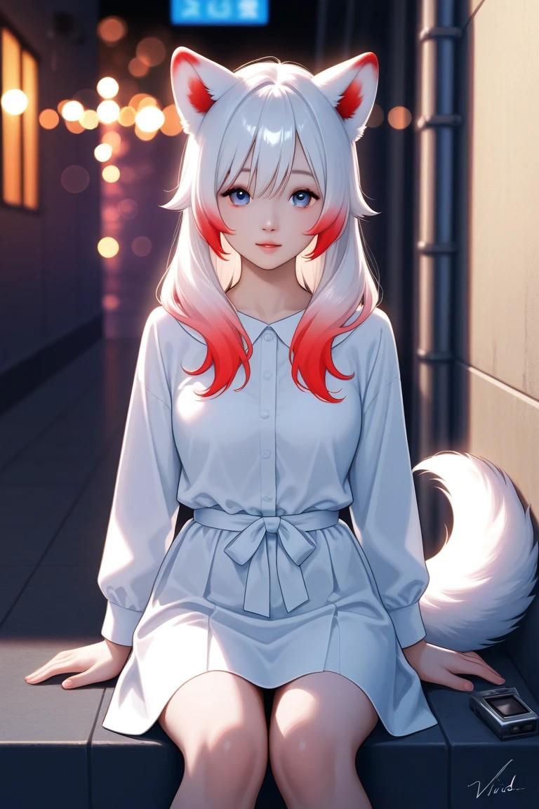 ご主人様の帰りを待つワン娘 | の人気AIイラスト・グラビア