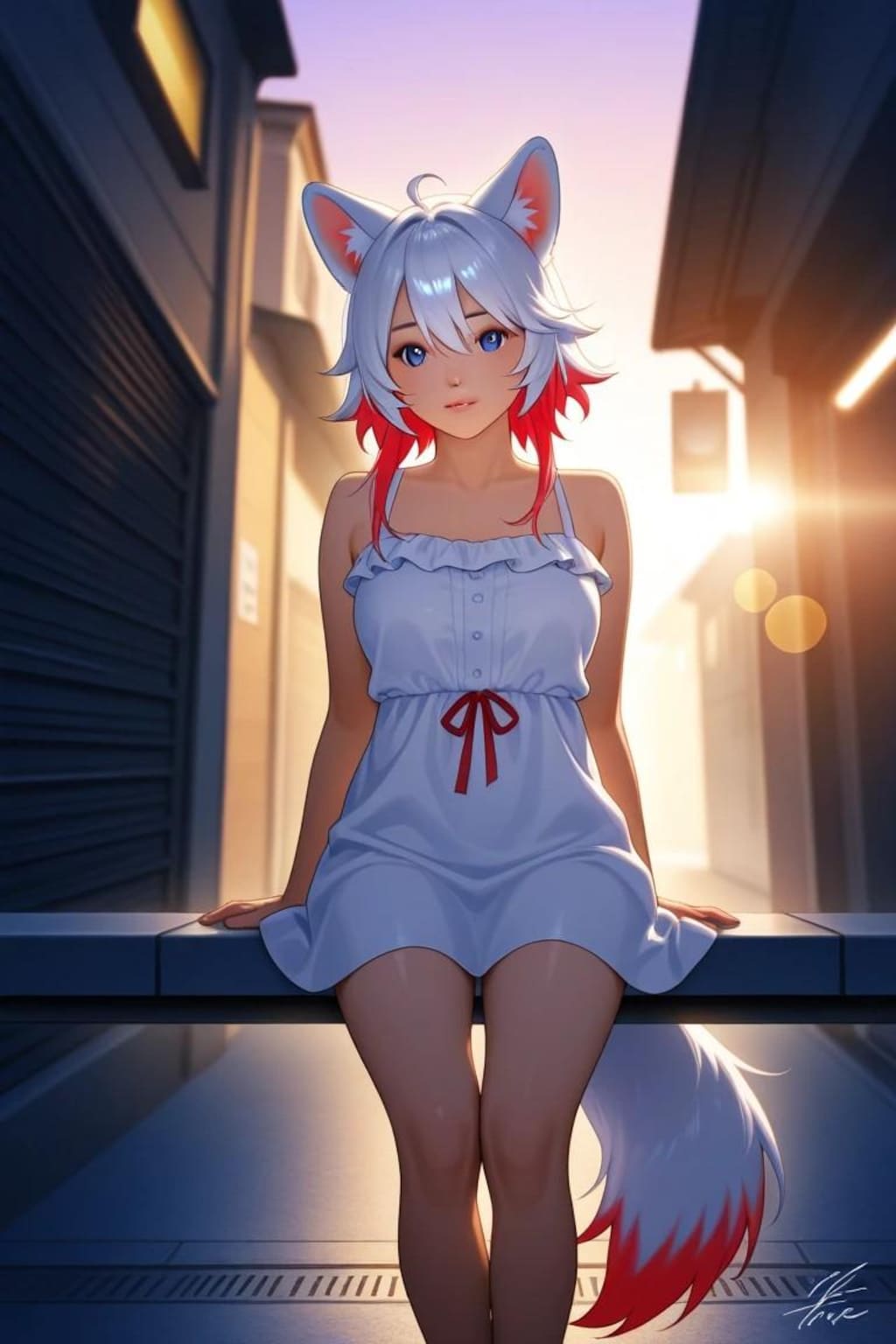 ご主人様の帰りを待つワン娘