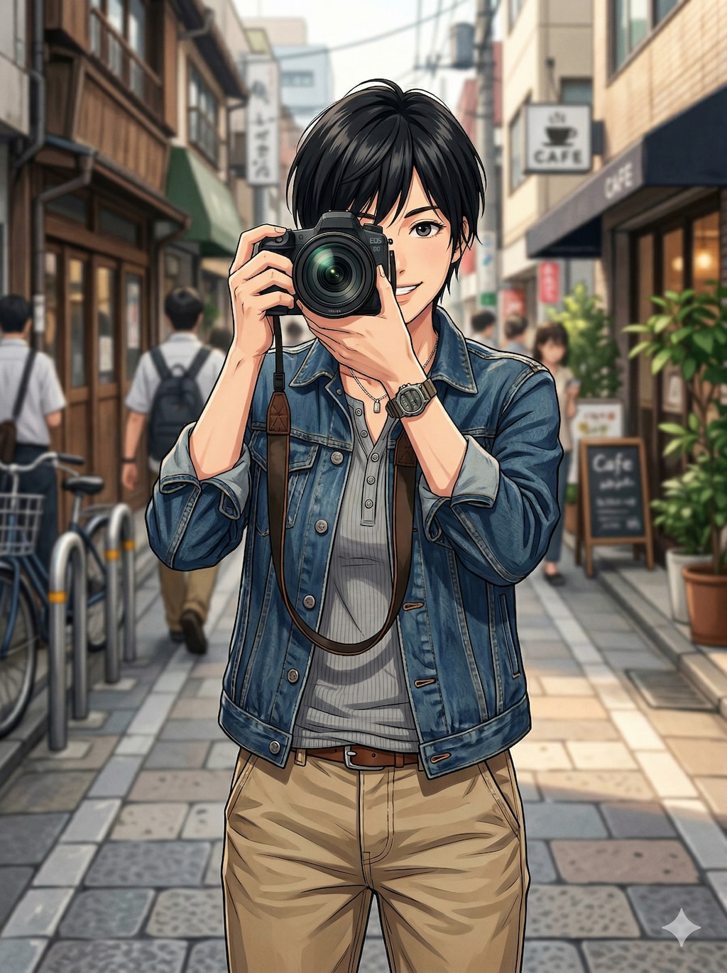 写真家の女性
