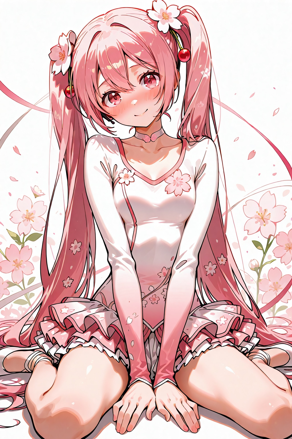 桜ミク１９ | の人気AIイラスト・グラビア