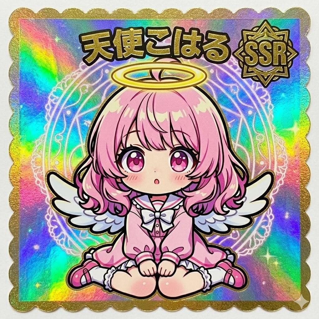 ウチの娘ウーマンシール【メリッサ・こはる・あかね】