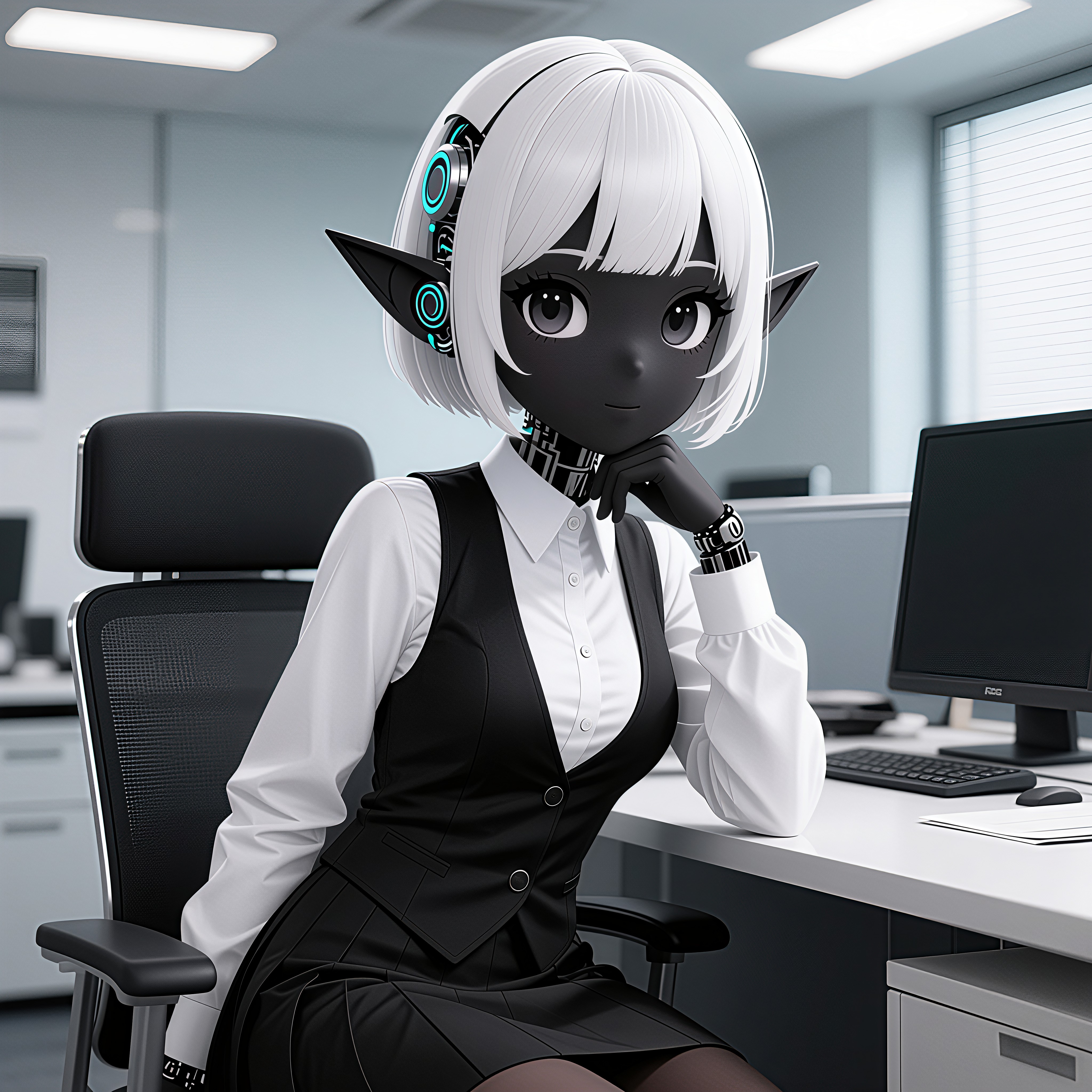 メカ娘4381号 | の人気AIイラスト・グラビア