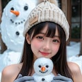 裸で雪山アクティビティ 4枚目