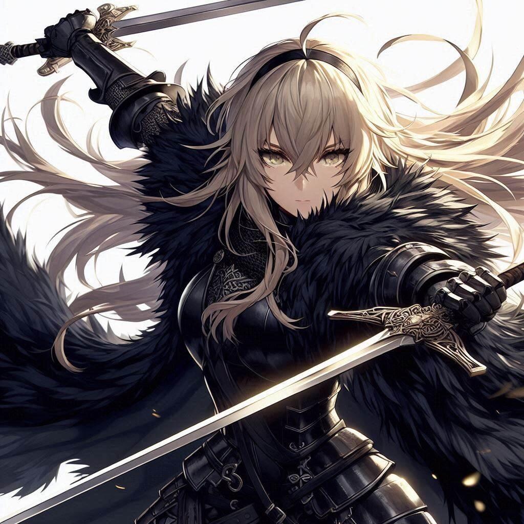 ブロンドの女騎士さん356