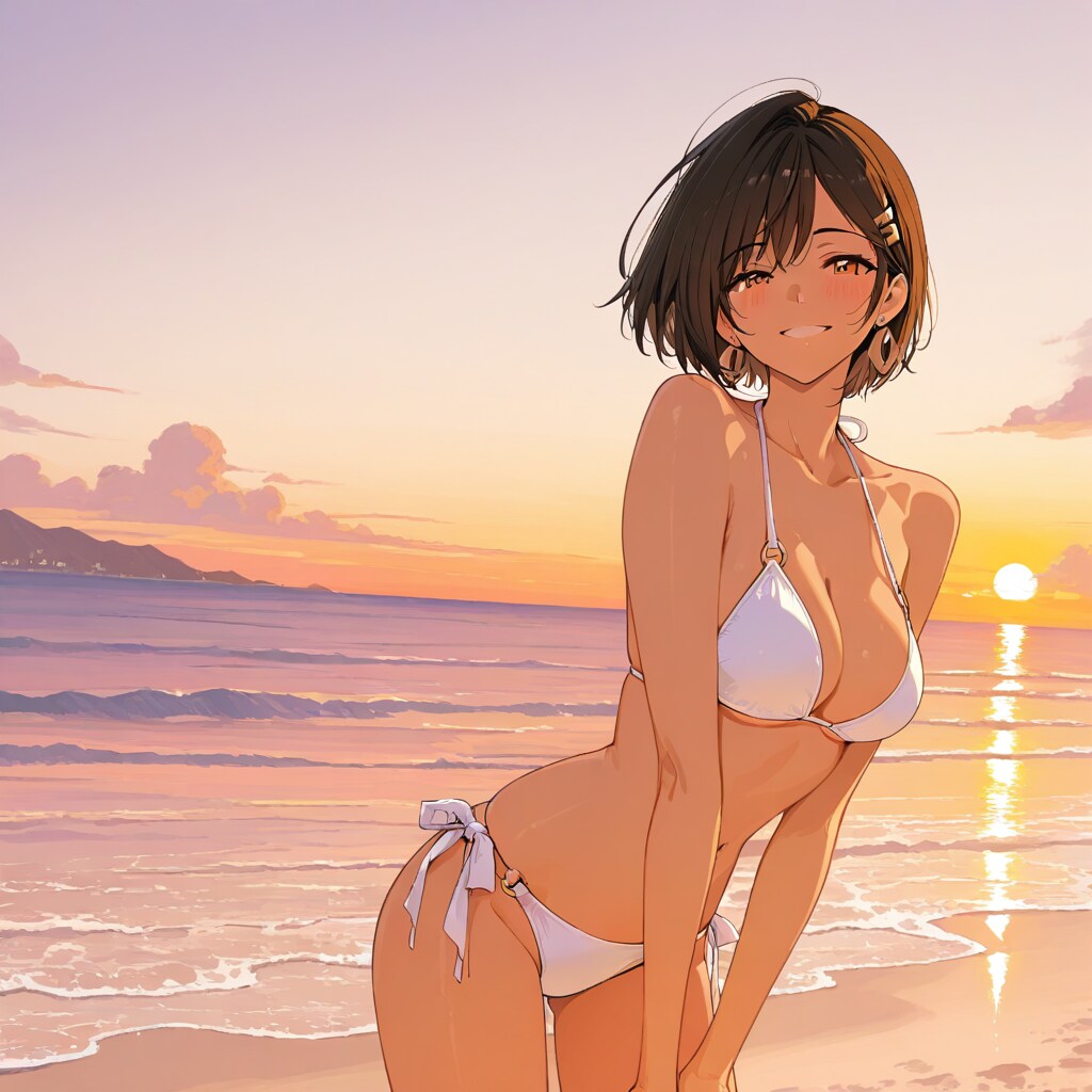 Sunset summer