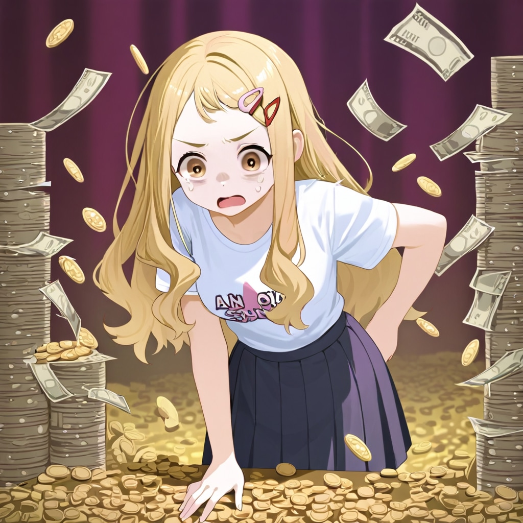 富豪になった推し活ちゃん | の人気AIイラスト・グラビア