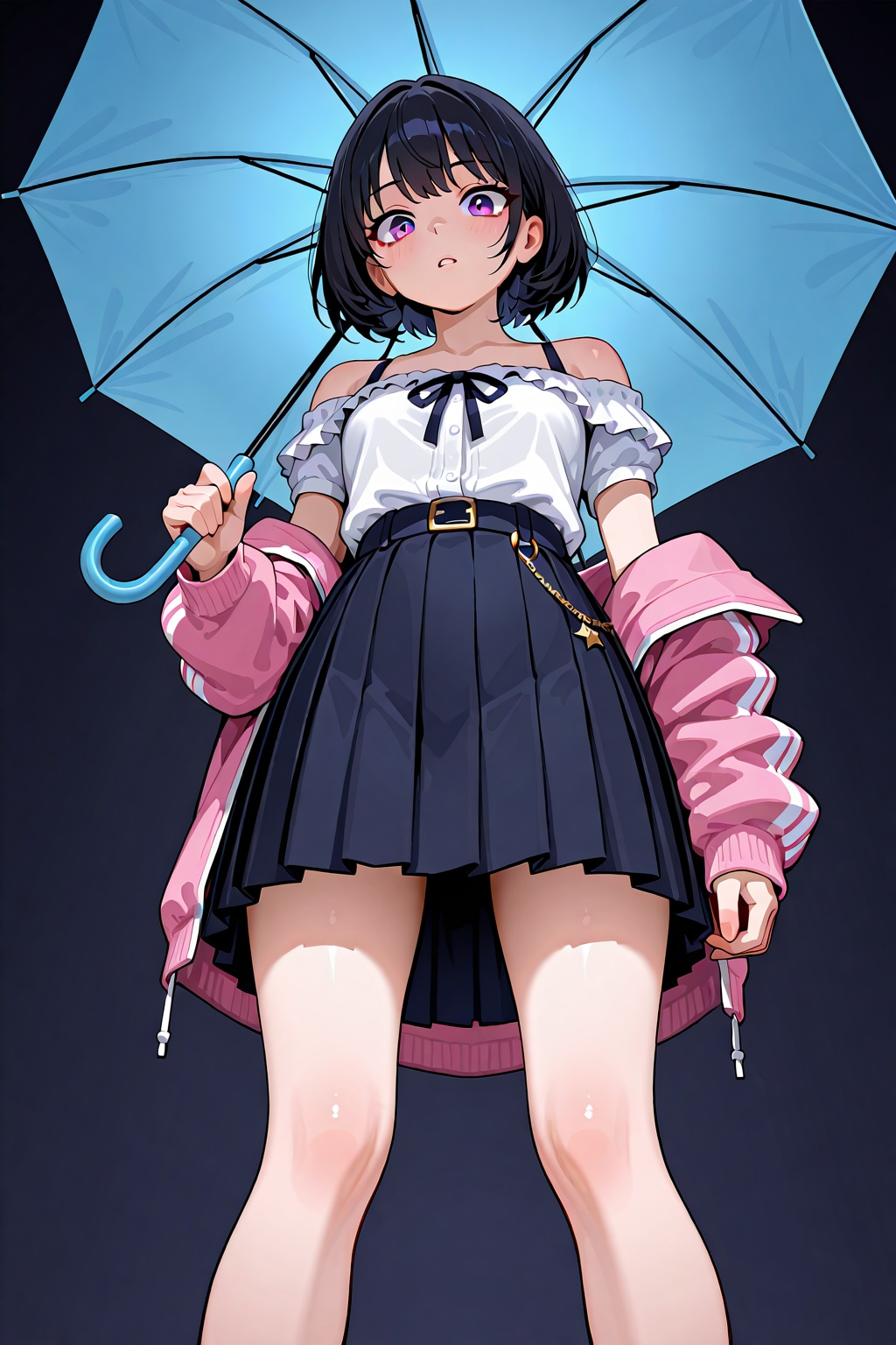雨の中、捨て犬のように縮こまっていた僕を拾いに来た彼女