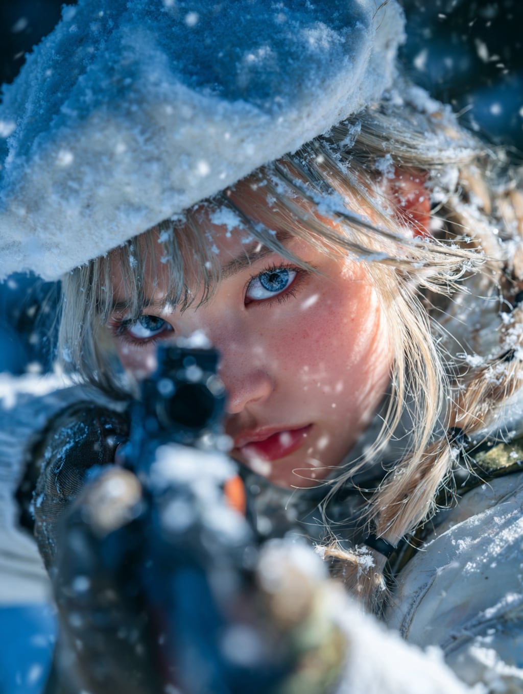 射撃部員、霜平妃